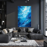 Oceanic Whirl Poster