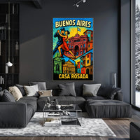 Buenos Aires Casa Rosada Poster
