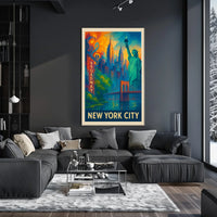 Discover New York City Poster