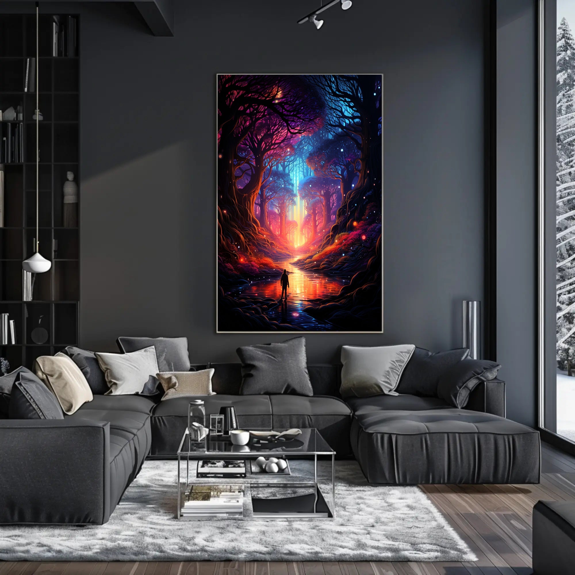 Enchanted Forest Journey Poster