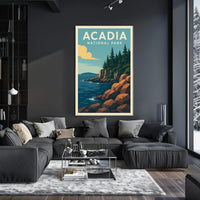 Acadia National Park Poster