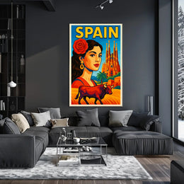 Vibrant Spain Poster