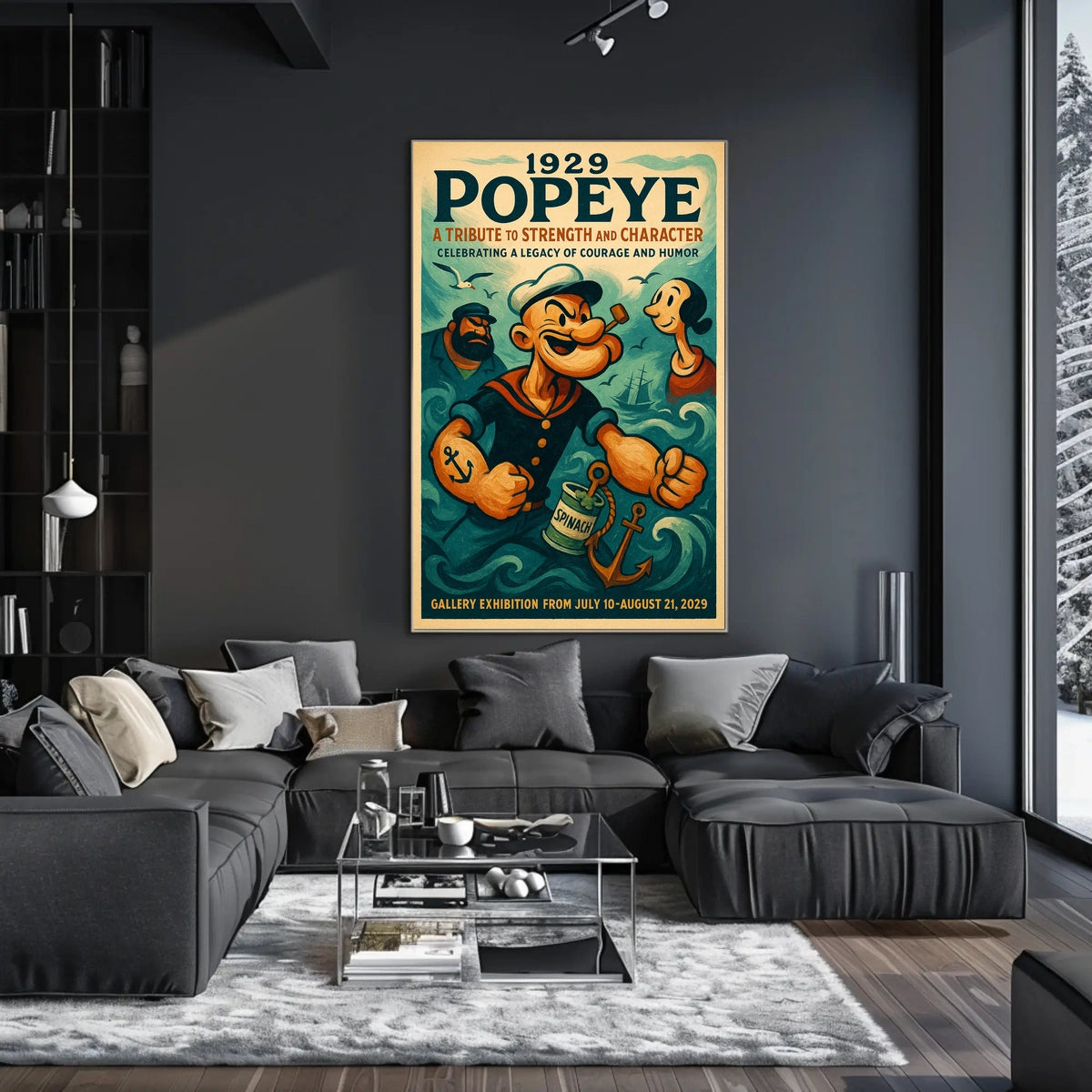 Popeye 1929 Art Poster POP-224