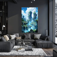 Enchanted Waterfalls Poster