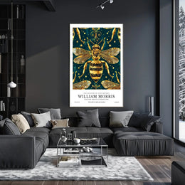 Victorian Era Bee Artistry Heritage William Morris Art Poster