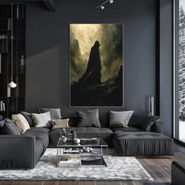 The Shadowed Wanderer Art Print Poster for Home Decor Lovers PosterGoat