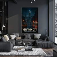 New York City A Sleepless Mosaic Poster