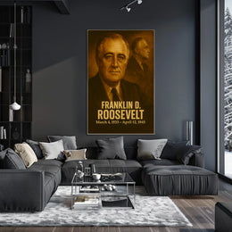 Franklin D. Roosevelt Poster
