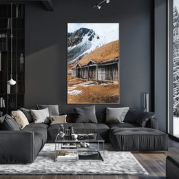 Rustic Mountain Retreat Poster