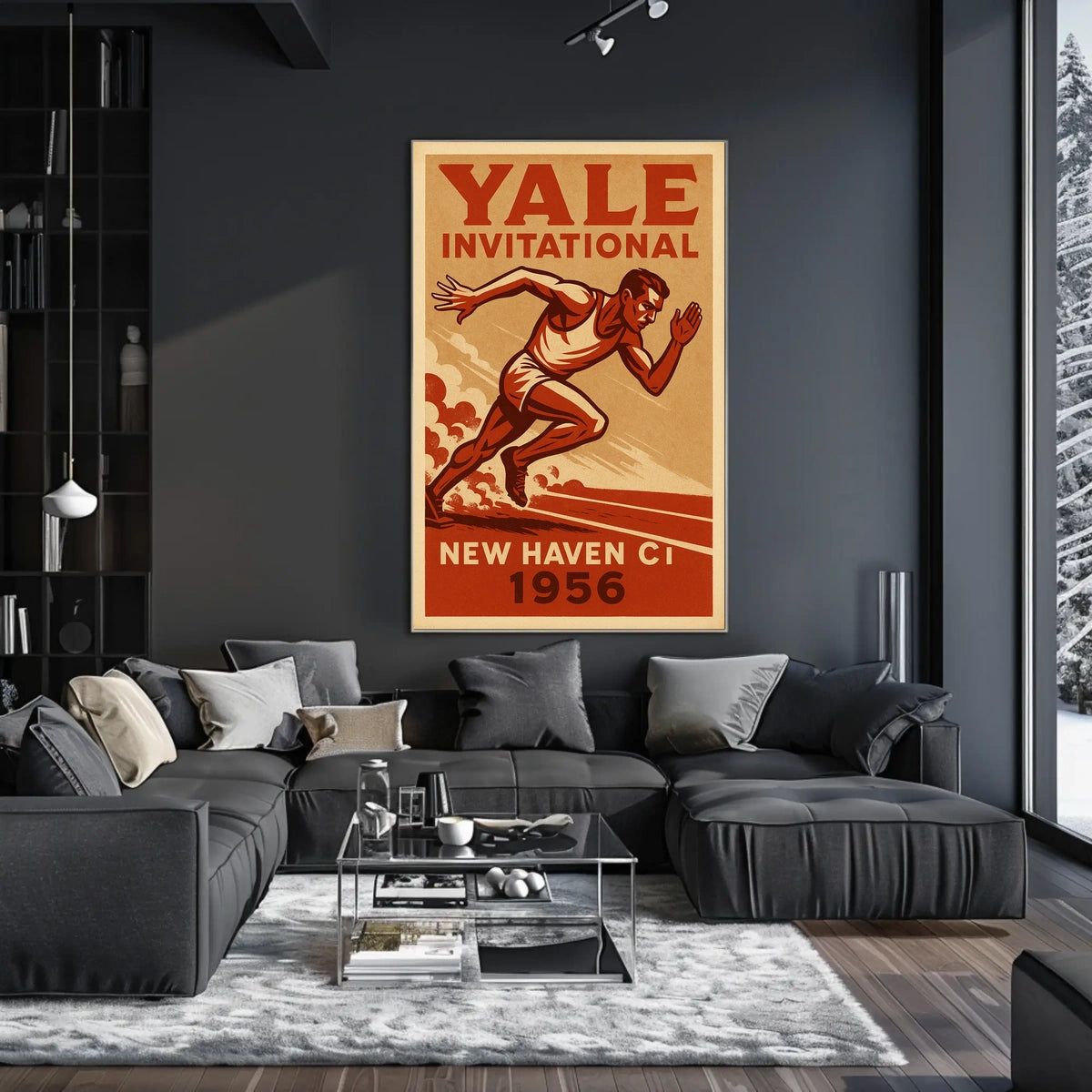 Yale Invitational 1956 Poster