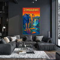 Majestic Zimbabwe Poster