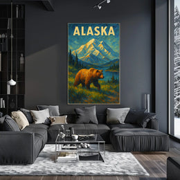 Alaska Wilderness Poster