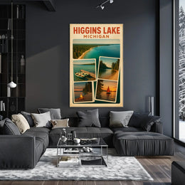 Higgins Lake Michigan Poster