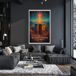 Rock-Hewn Churches of Lalibela Poster