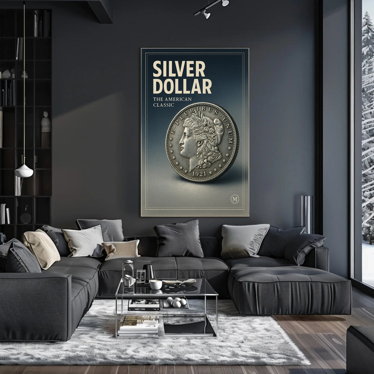 Silver Dollar The American Classic Poster