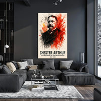 Chester Arthur 21St President Poster