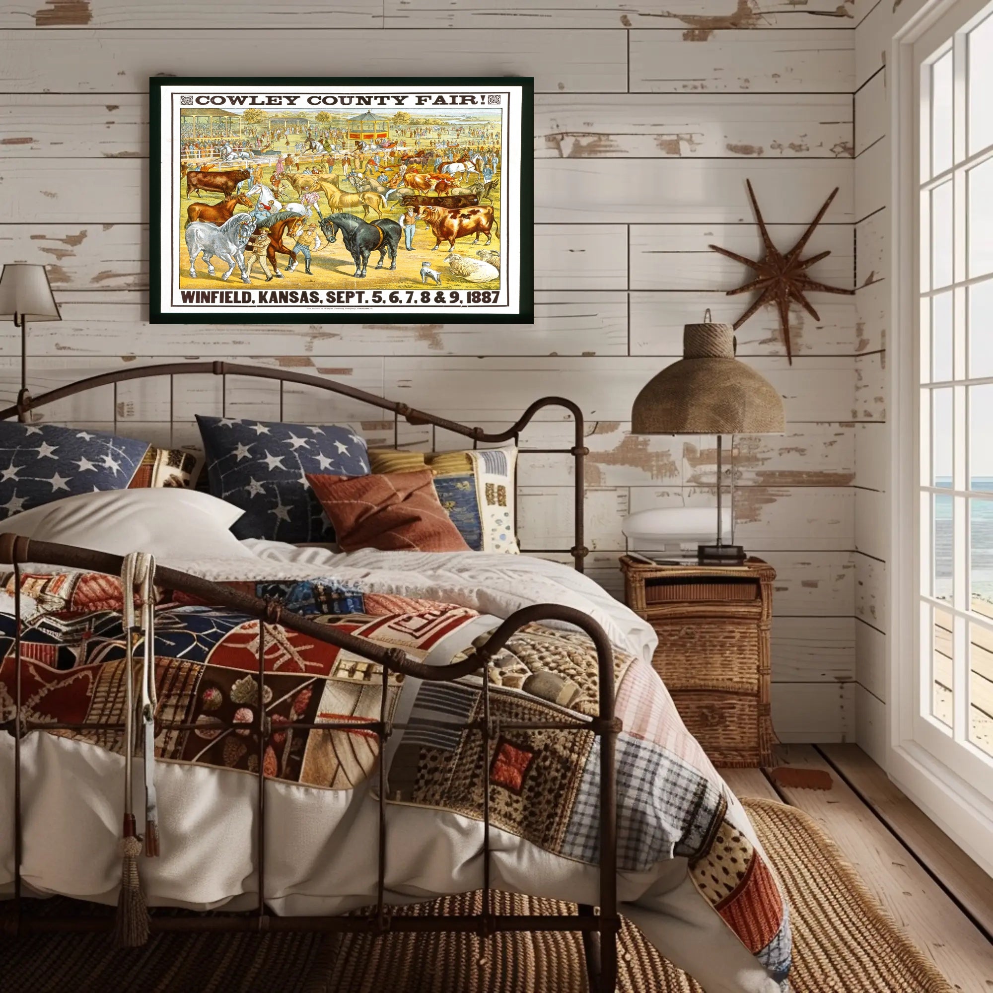 Cowley County Fair 1887 Poster