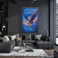 American Samoa Eagle Poster