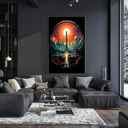 Cosmic Tower Poster