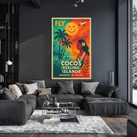 Tropical Adventure Travel Poster PosterGoat