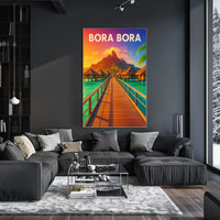 Bora Bora Paradise Poster