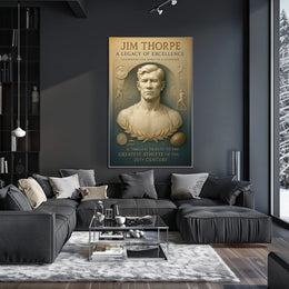 Jim Thorpe A Legacy of Excellence Poster