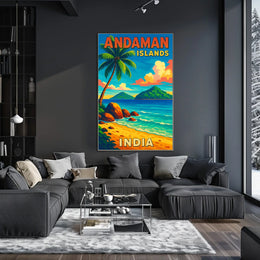 Andaman Islands India Poster
