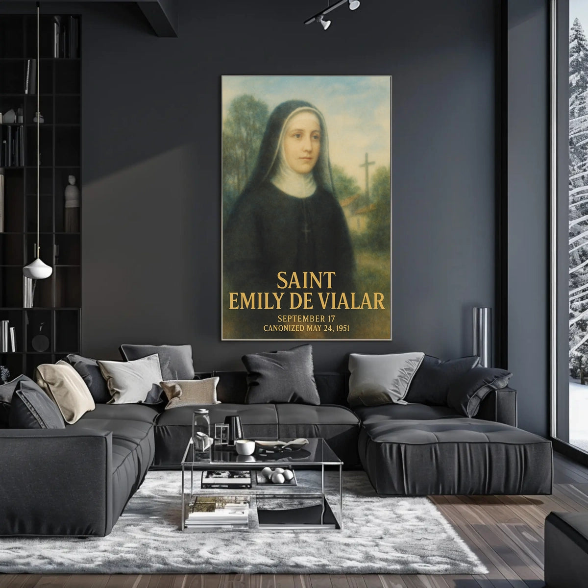 Saint Emily De Vialar Poster