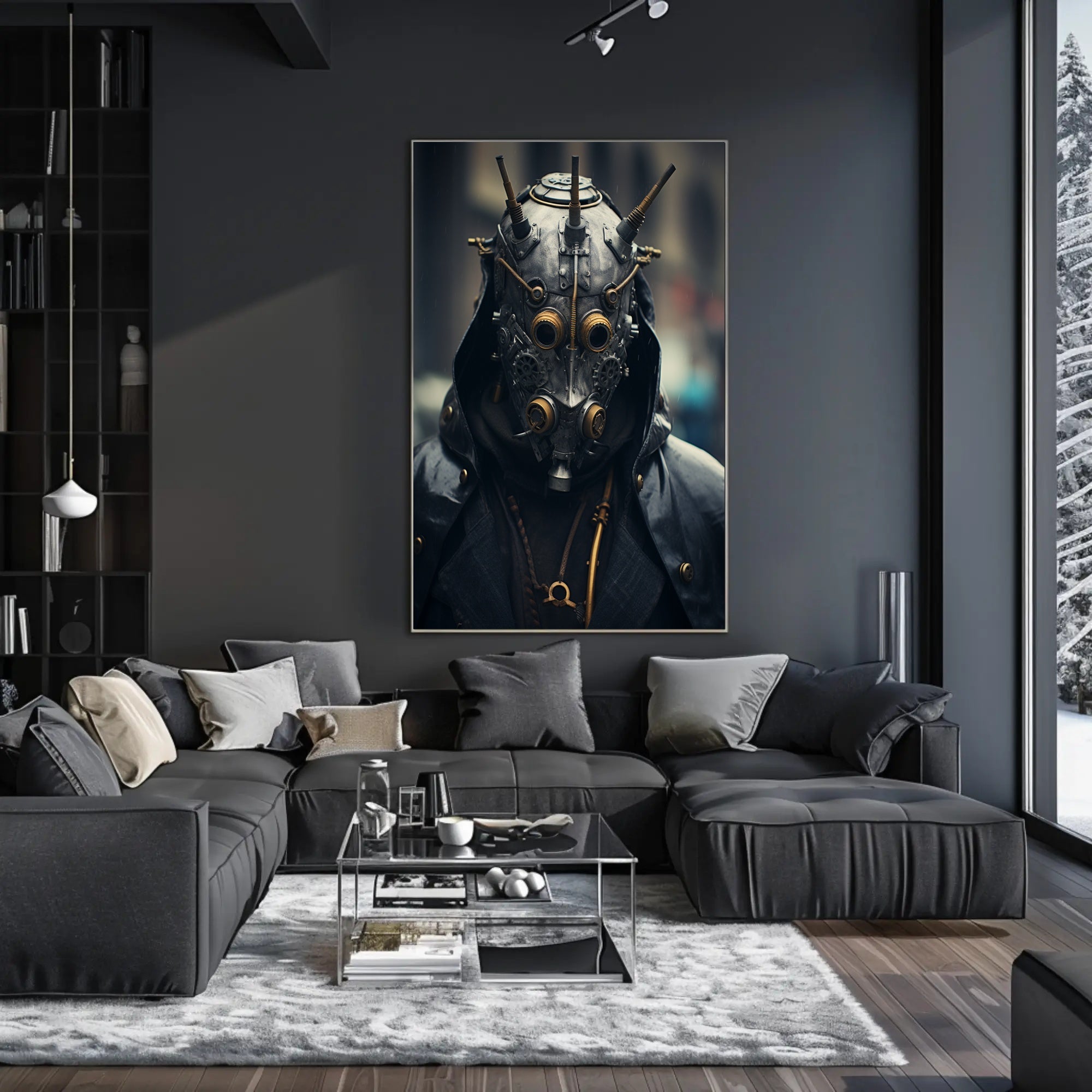 Steampunk Sentinel Poster PosterGoat