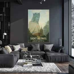 Saint Hedwig Commemoration Poster