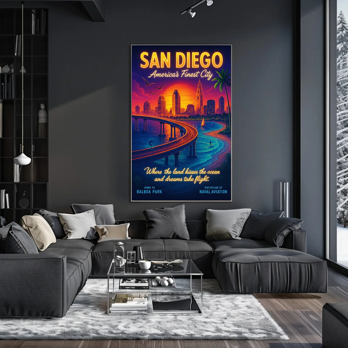 San Diego Americas Finest City Poster