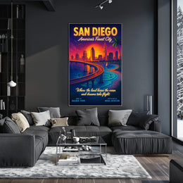 San Diego Americas Finest City Poster