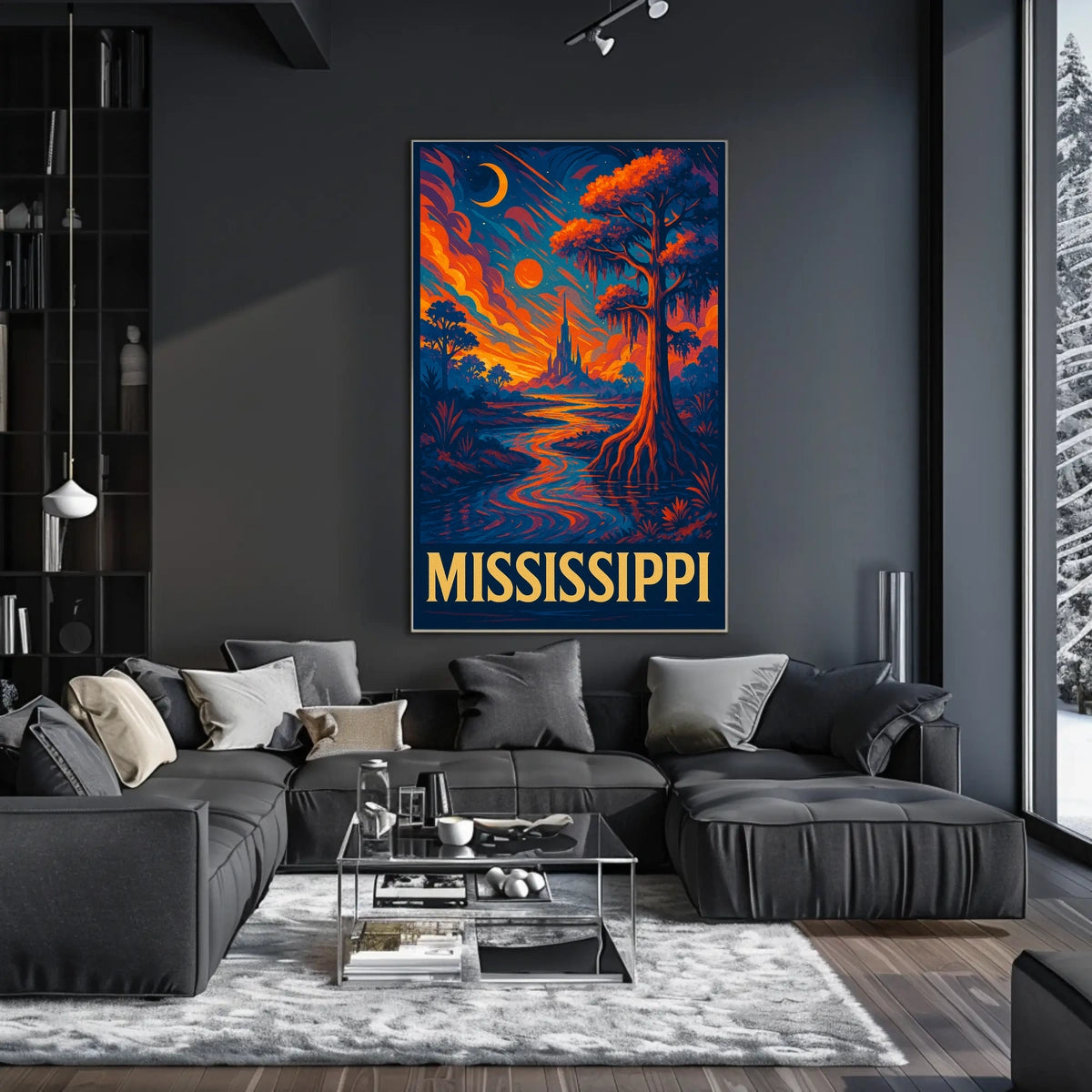 Mississippi Dreamscape Poster