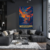 Mississippi Dreamscape Poster