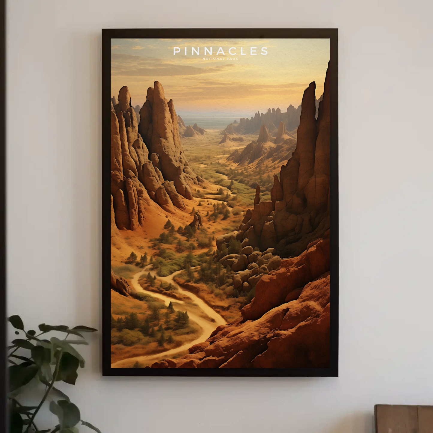 Pinnacles National Park Poster