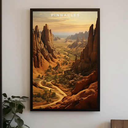 Pinnacles National Park Poster
