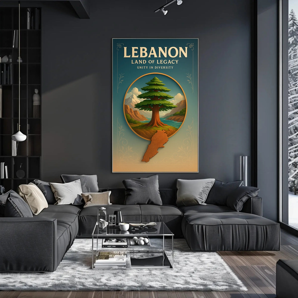 Lebanon Land Of Legacy Poster