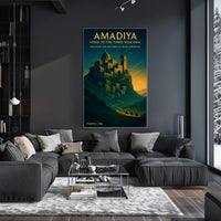 Amadiya Home to the Three Wise Men Poster