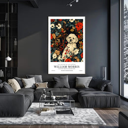 William Morris Vintage Arts and Crafts Animal Poster