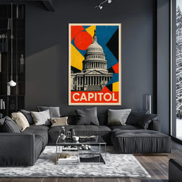 Capitol Art Poster