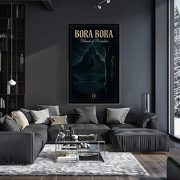 Bora Bora Island Of Paradise Poster