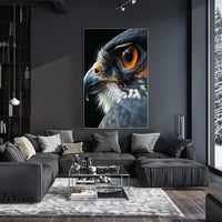Bird of Prey Photorealistic Artwork Animal Poster PosterGoat