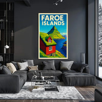 Faroe Islands Scenic Poster