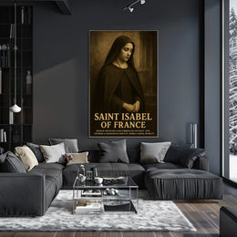 Saint Isabel Of France Poster