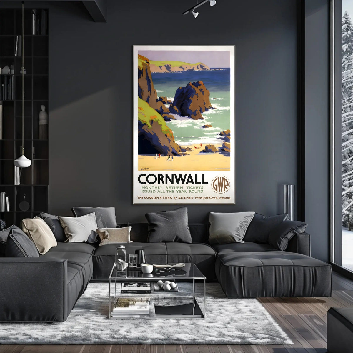 Discover Cornwall Poster