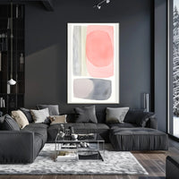 Abstract Shapes Colorful Poster Minimalist Wall Art