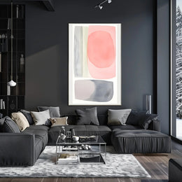 Abstract Shapes Colorful Poster Minimalist Wall Art
