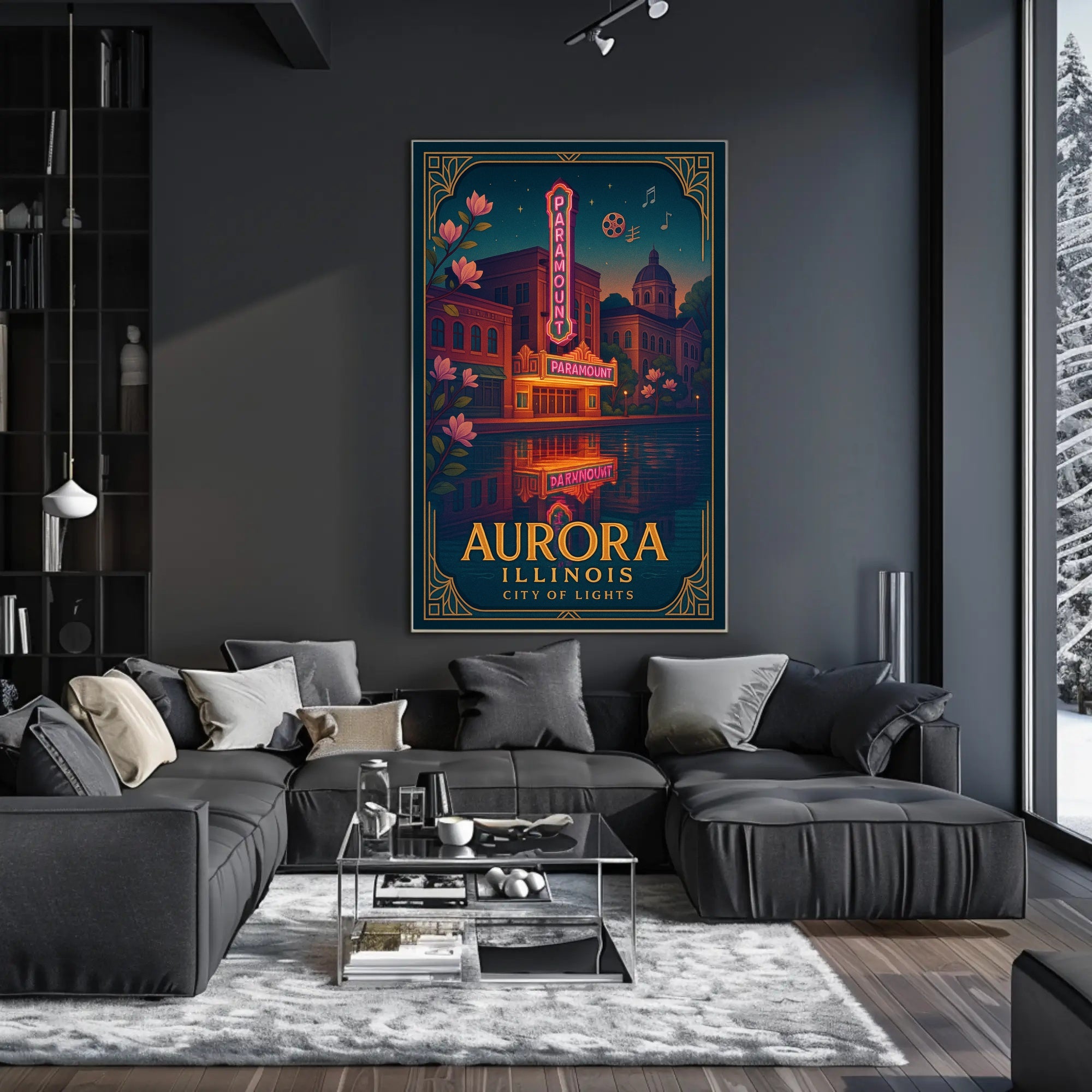 Aurora: City of Lights Poster