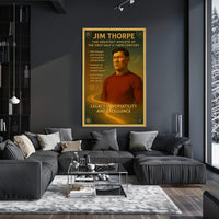 Tribute to a Legendary Athlete Poster
