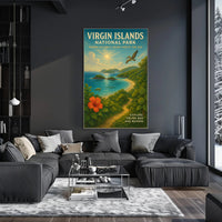 Virgin Islands National Park Adventure Poster